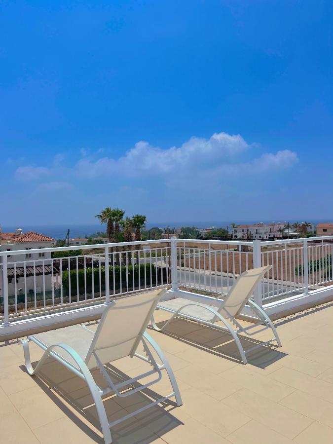 3 Bedroom Coral Bay Beach Seaview Villa I Private Pool Pegeia Exterior foto