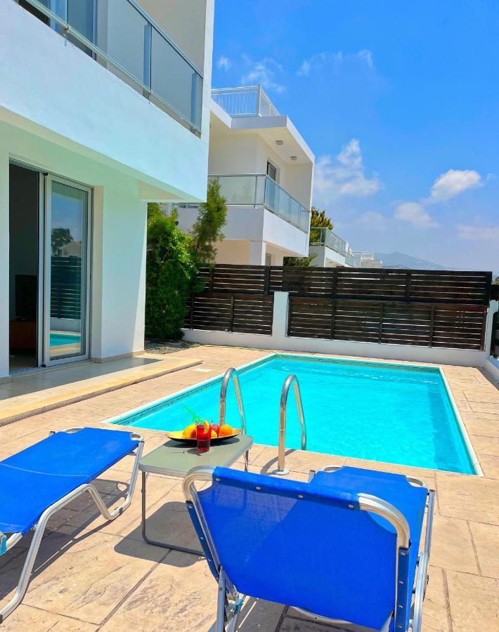 3 Bedroom Coral Bay Beach Seaview Villa I Private Pool Pegeia Exterior foto