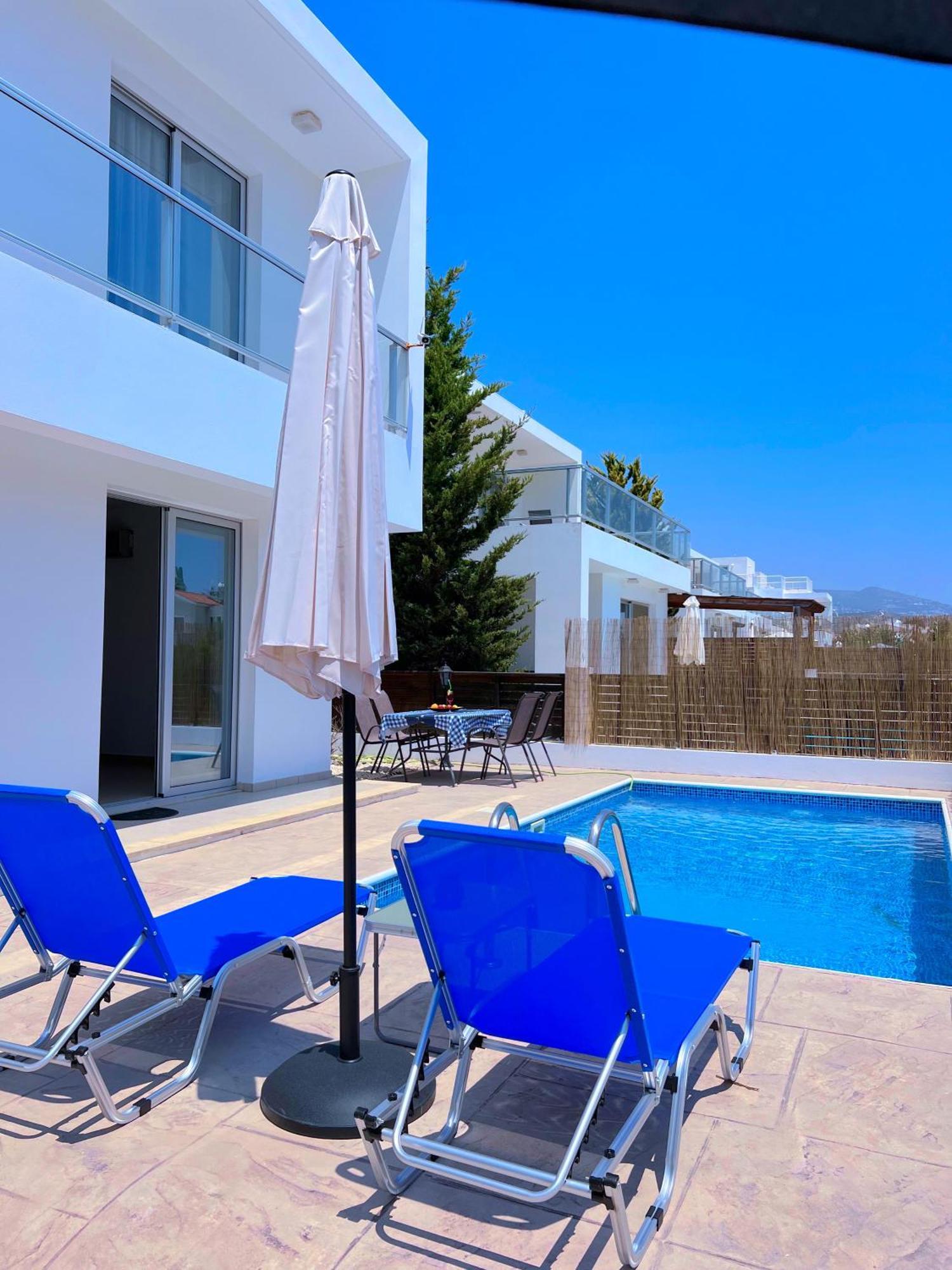 3 Bedroom Coral Bay Beach Seaview Villa I Private Pool Pegeia Exterior foto